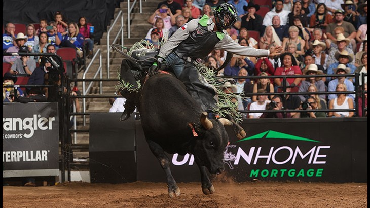 Gamblers clinch top seed for PBR Team Series Championship after defeating Arizona Ridge Riders